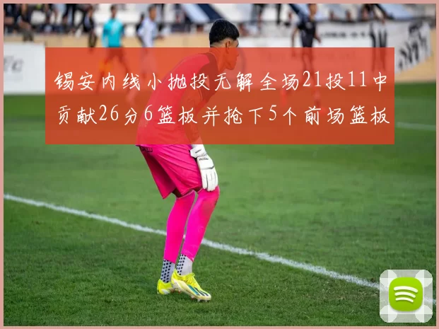 锡安内线小抛投无解全场21投11中贡献26分6篮板并抢下5个前场篮板